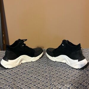 Sorel Black and White Women’s Athletic Booties